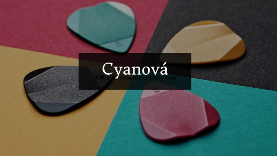Cyanová: A Paradigm Shift in the Industry Technology